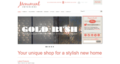 Desktop Screenshot of monumentinteriors.com